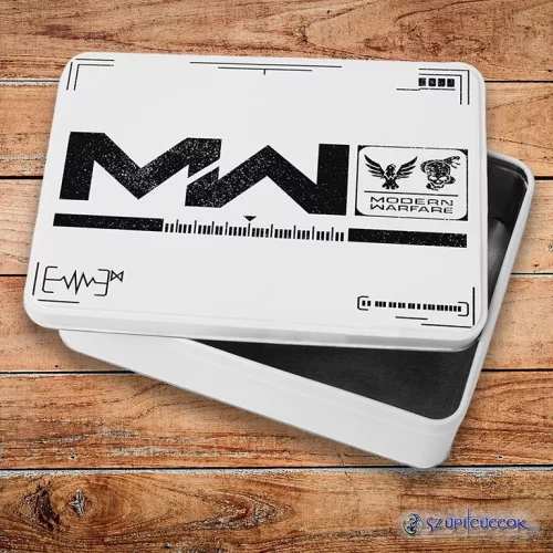 Call of Duty – Modern Warfare logo metalowe pudełko śniadaniowe (pudełko do przechowywania)