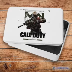   Call of Duty Soldier metalowe pudełko śniadaniowe (pudełko do przechowywania)