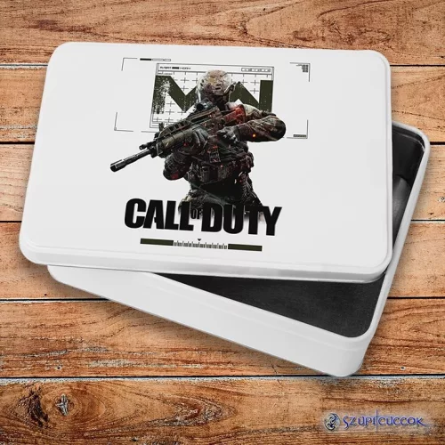 Call of Duty Soldier metalowe pudełko śniadaniowe (pudełko do przechowywania)