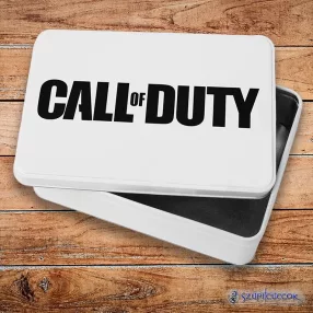   Call of Duty logo metalowe pudełko śniadaniowe (pudełko do przechowywania)