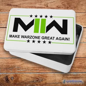   Call of Duty – MW2 – Make Warzone Great Again metalowe pudełko śniadaniowe (pudełko do przechowywania)