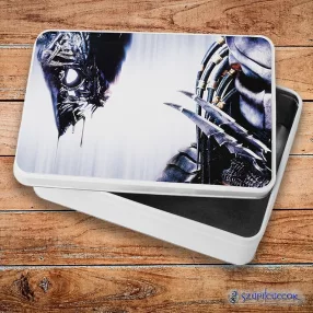   Alien VS Predator metalowe pudełko śniadaniowe (pudełko do przechowywania)