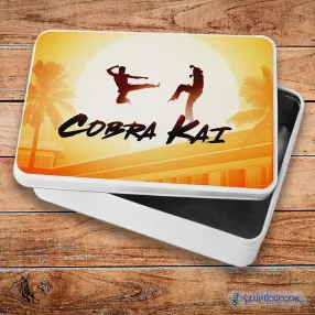   Cobra Kai – fight metalowe pudełko śniadaniowe (pudełko do przechowywania)