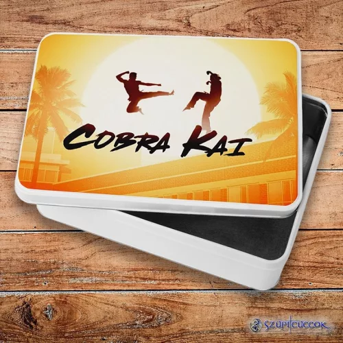 Cobra Kai – fight metalowe pudełko śniadaniowe (pudełko do przechowywania)