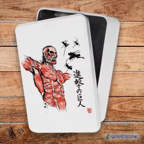   Attack on Titan – Tytan metalowe pudełko śniadaniowe (pudełko do przechowywania)
