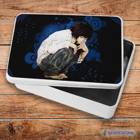   Death Note – L metalowe pudełko śniadaniowe (pudełko do przechowywania)