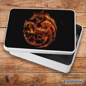   Targaryen metalowe pudełko śniadaniowe (pudełko do przechowywania)