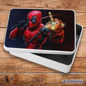   Deadpool – FCK! metalowe pudełko śniadaniowe (pudełko do przechowywania)