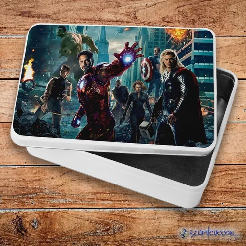 Avengers metalowe pudełko śniadaniowe (pudełko do przechowywania)