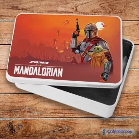   The Mandalorian metalowe pudełko śniadaniowe (pudełko do przechowywania)