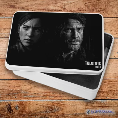 The Last of Us Part II. Ellie i Joel metalowe pudełko śniadaniowe (pudełko do przechowywania)