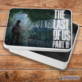   The Last of Us Part II. Ellie gra na gitarze metalowe pudełko śniadaniowe (pudełko do przechowywania)