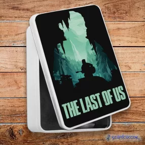   The Last of Us silueta metalowe pudełko śniadaniowe (pudełko do przechowywania)