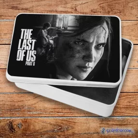   The Last of Us Part II. Ellie's face metalowe pudełko śniadaniowe (pudełko do przechowywania)