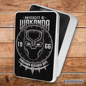   Black Panther University of Wakanda metalowe pudełko śniadaniowe (pudełko do przechowywania)