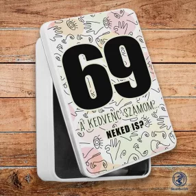   69 to moja ulubiona liczba pudełko śniadaniowe (pudełko do przechowywania)