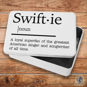   Taylor Swift – Swiftie noun metalowe pudełko śniadaniowe (pudełko do przechowywania)